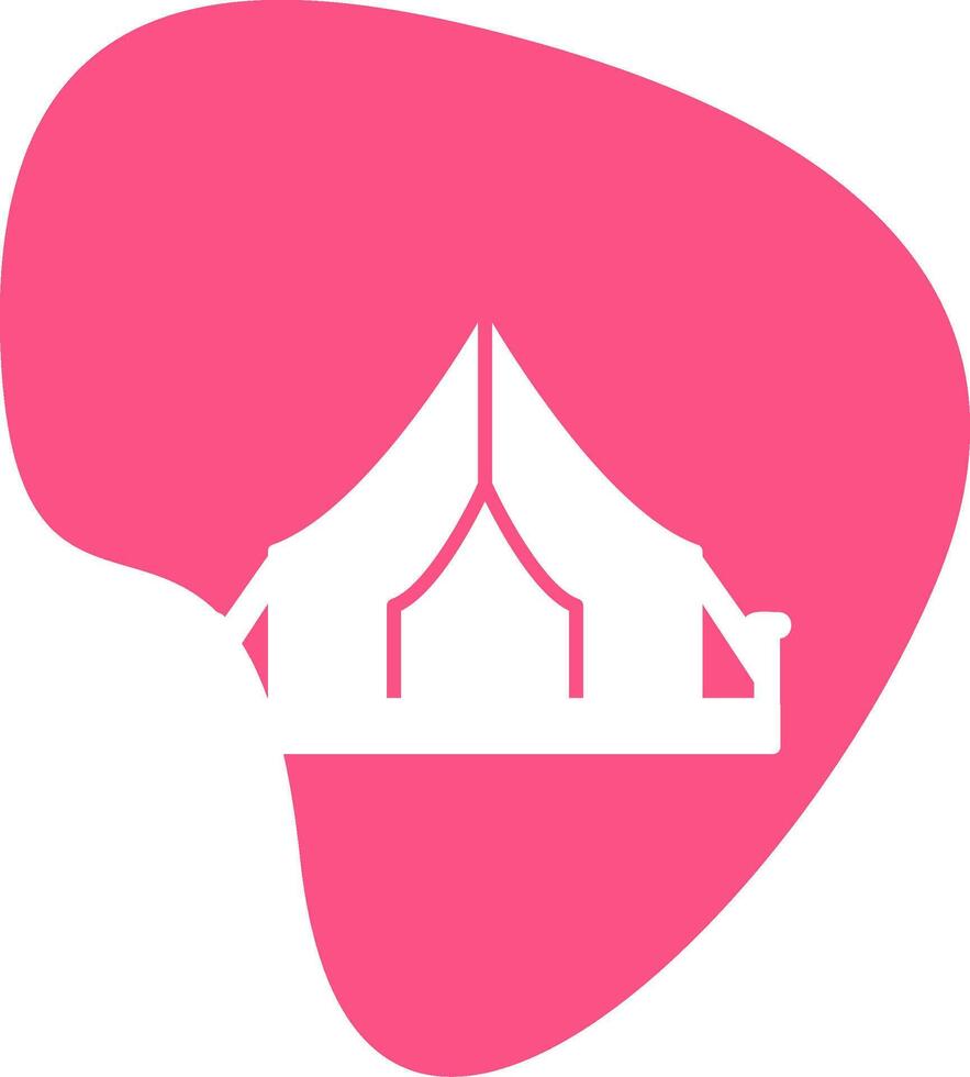 Camping Tent Vector Icon