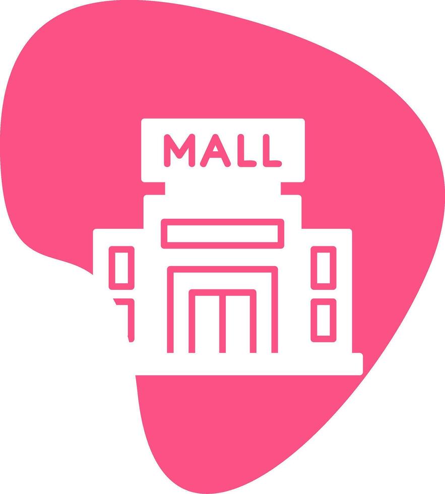 icono de vector de centro comercial