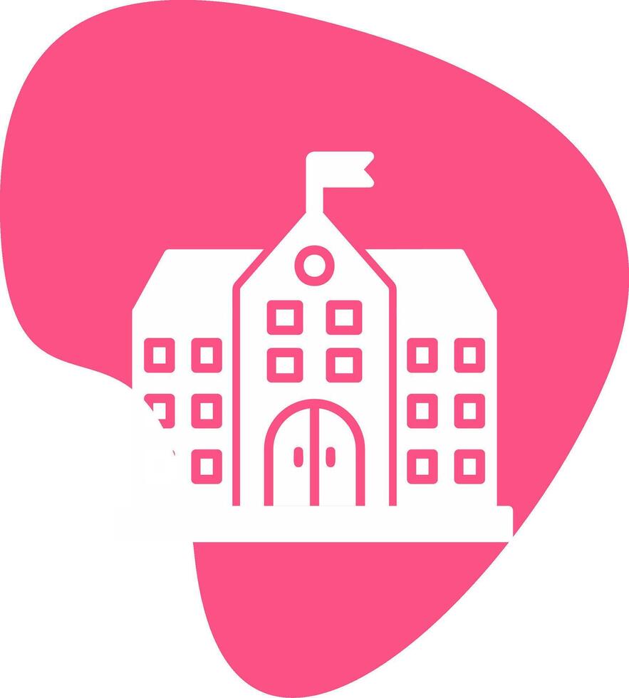 University Building Vector Icon