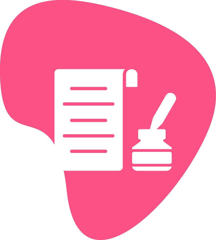 Poetry Vector Icon