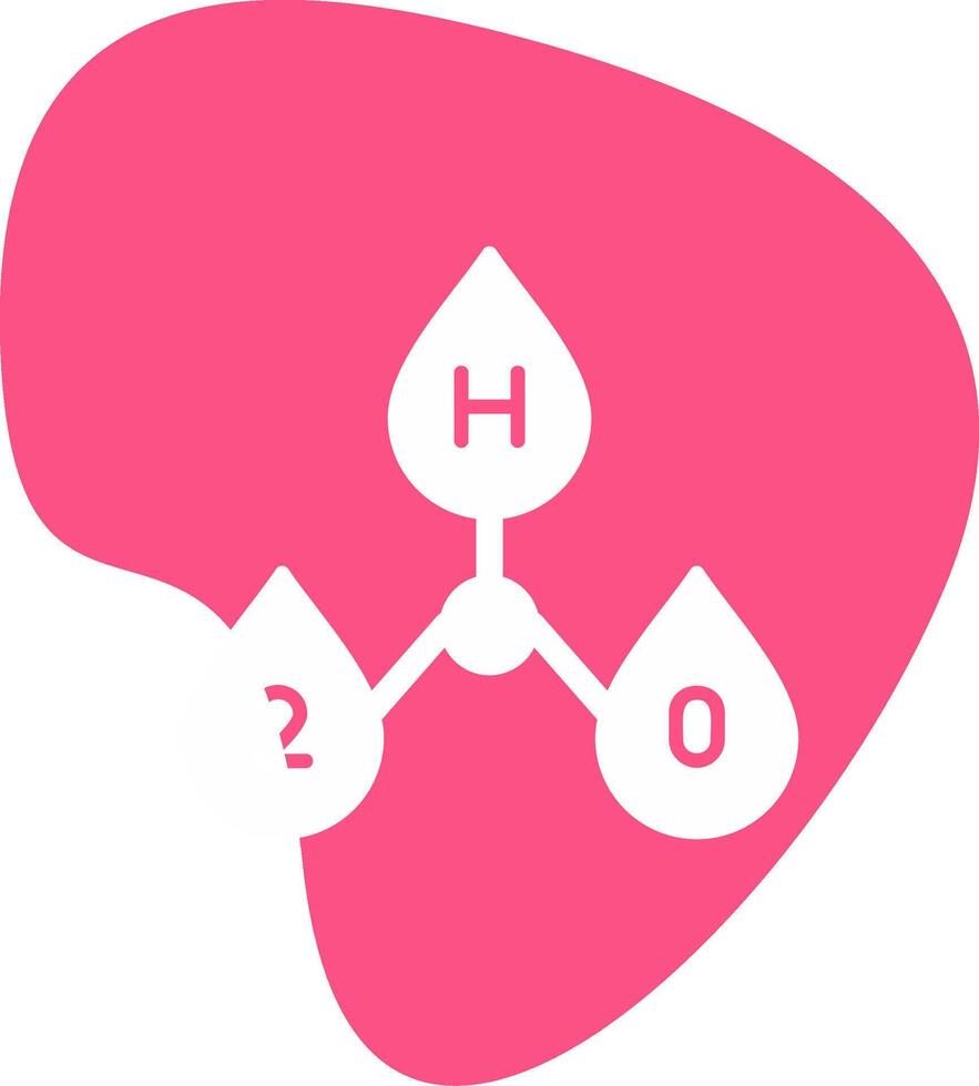H2o Vector Icon