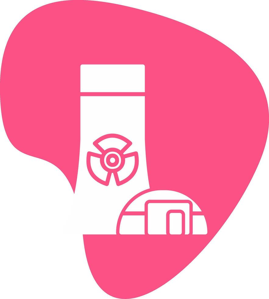 Nuclear Power Vector Icon