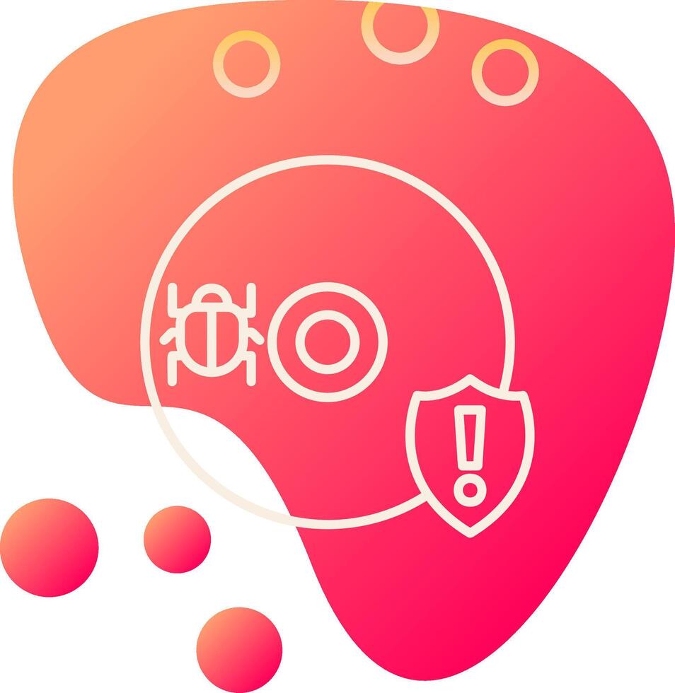 Cd Virus Vector Icon