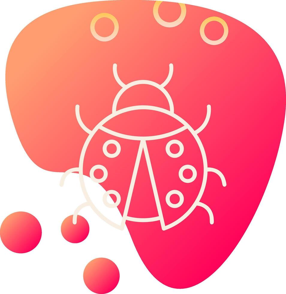 Ladybug Vector Icon