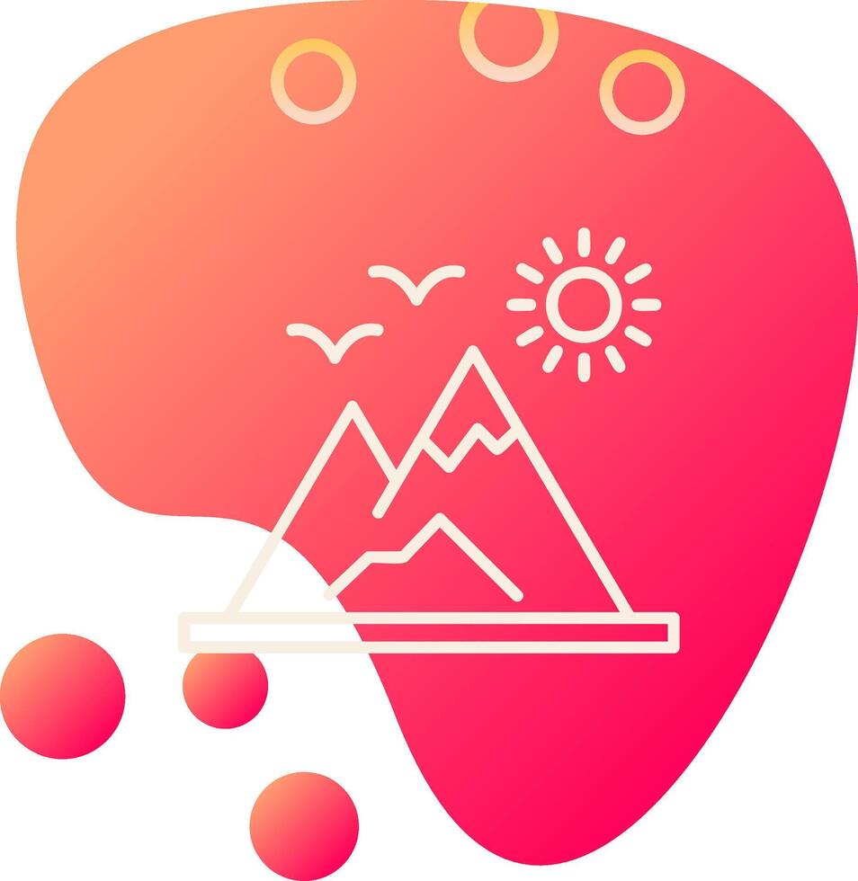 Mountain Vector Icon