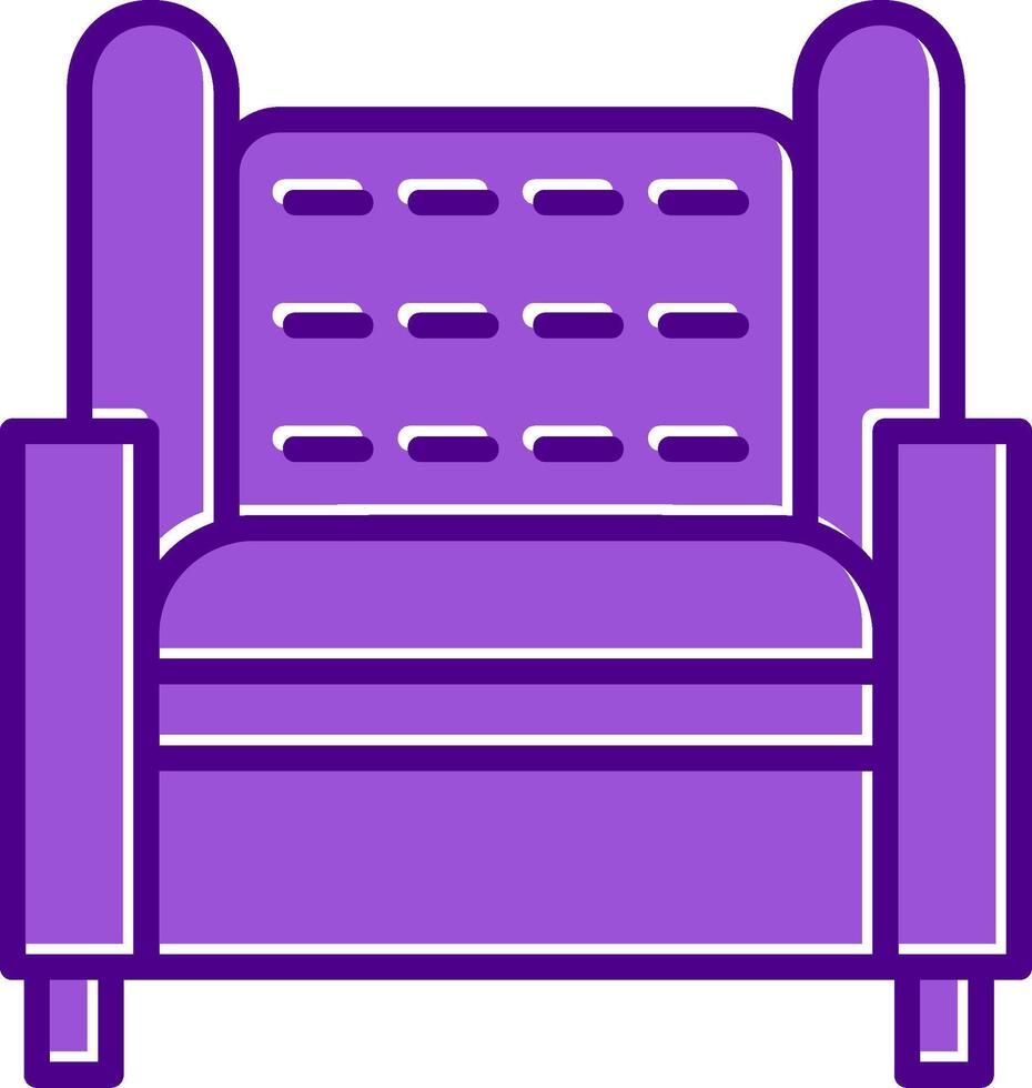 Armchair Vector Icon