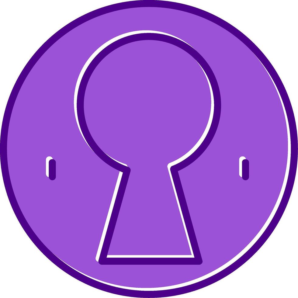 Keyhole Vector Icon