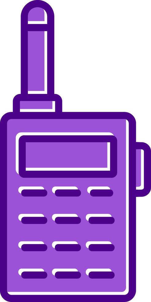 Walkie Talkie Vector Icon