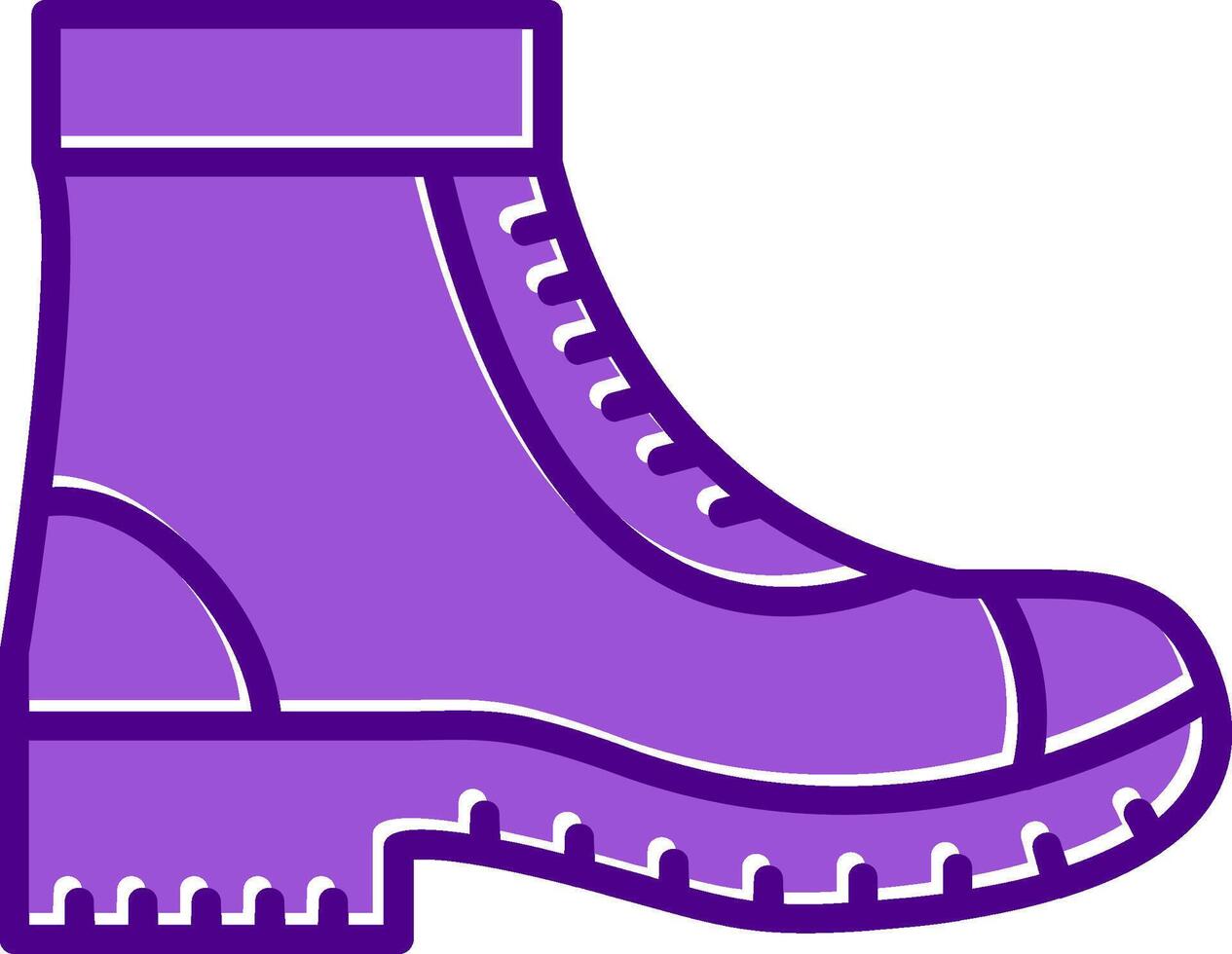 Military Boot Vector Icon