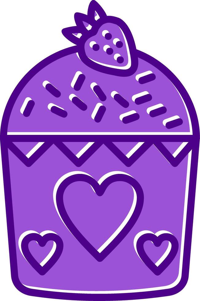 Muffin Vector Icon