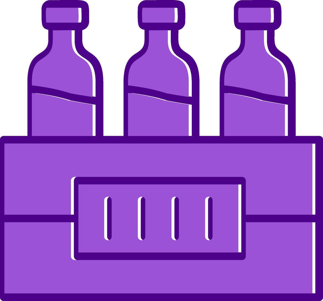 Water Bottles Vector Icon