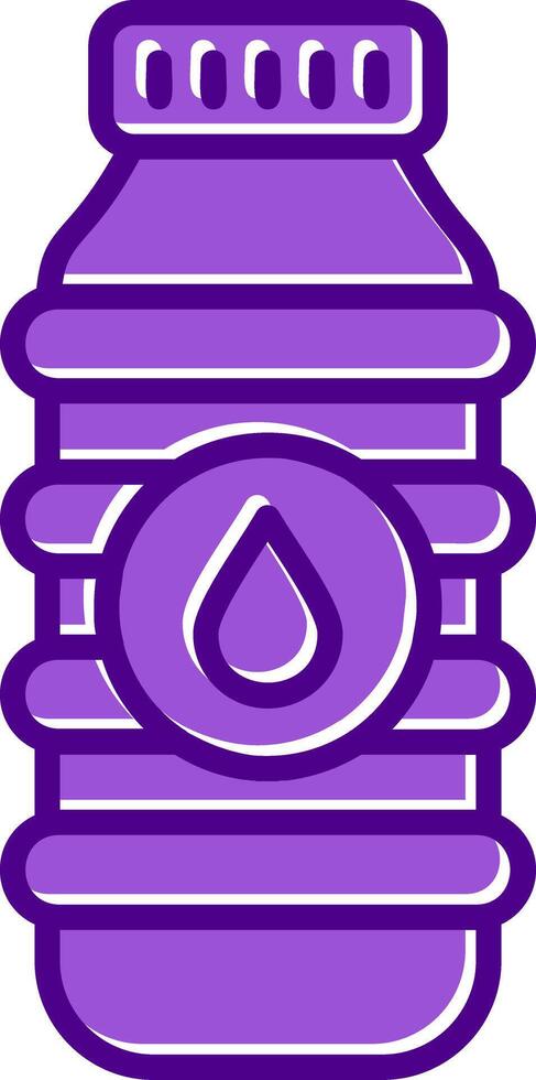 Water Bottle Vector Icon