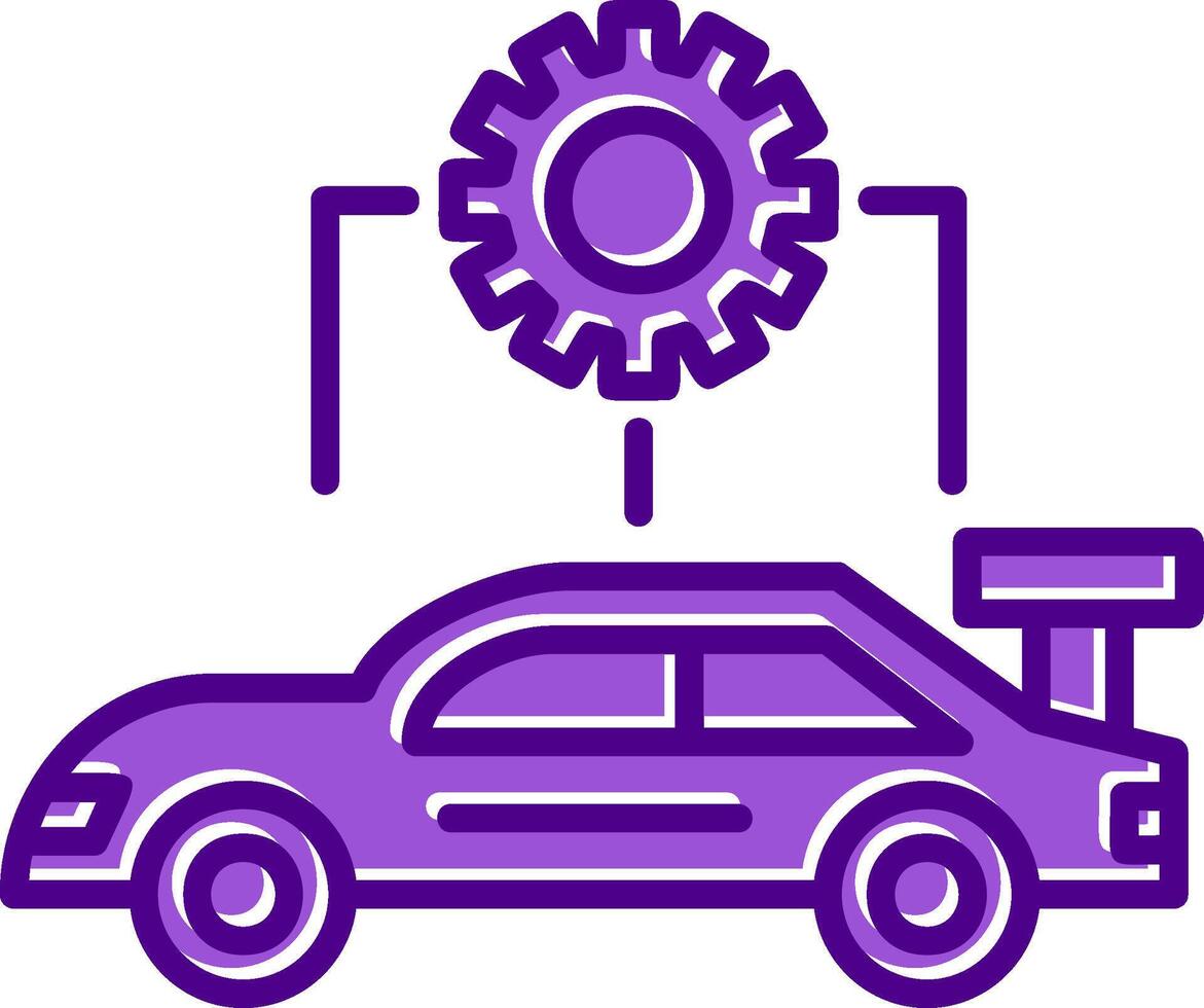 Car Configuration Vector Icon