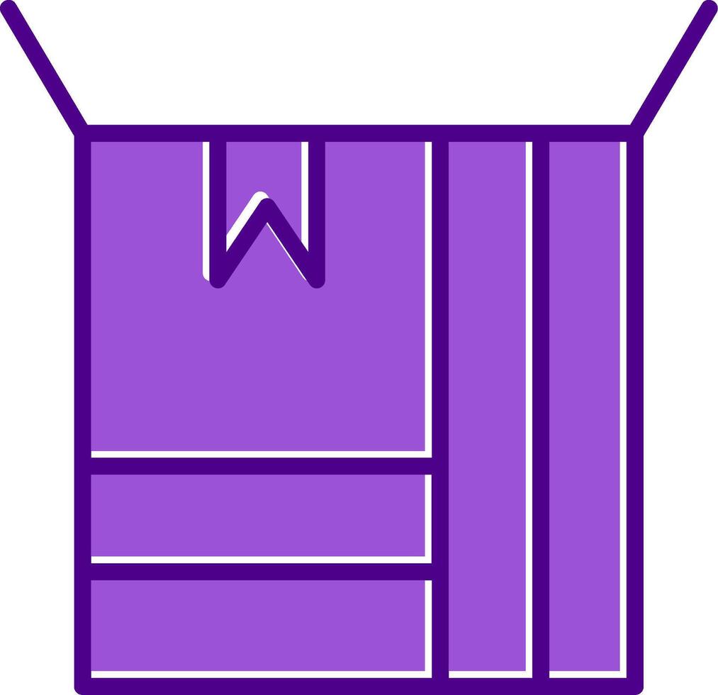 Open Box Vector Icon