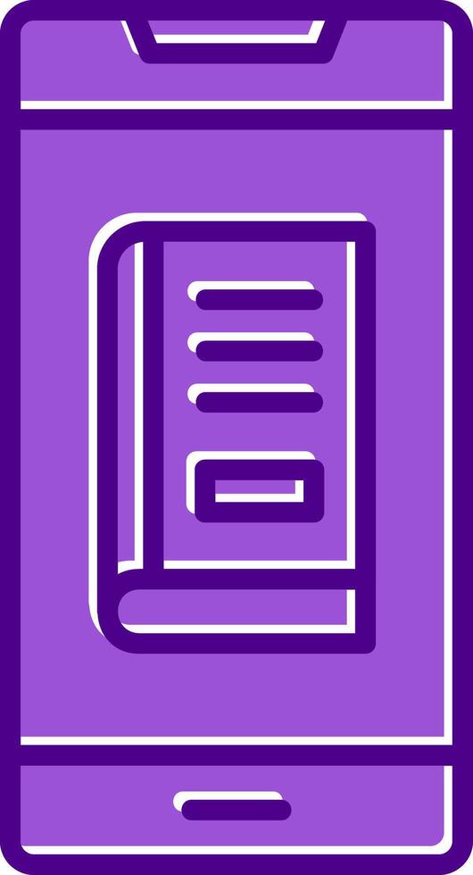 Online Book Order Vector Icon