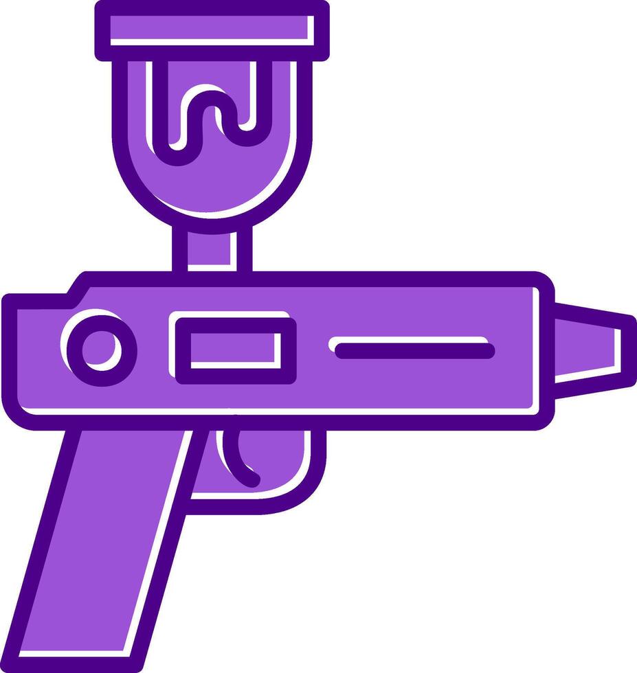 Spray Gun Vector Icon