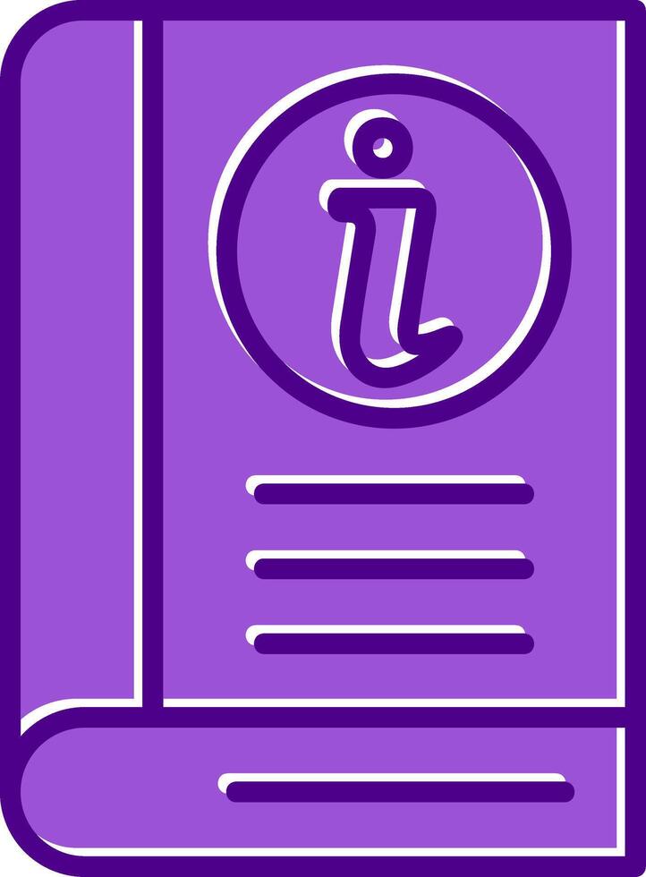 Information Book Vector Icon