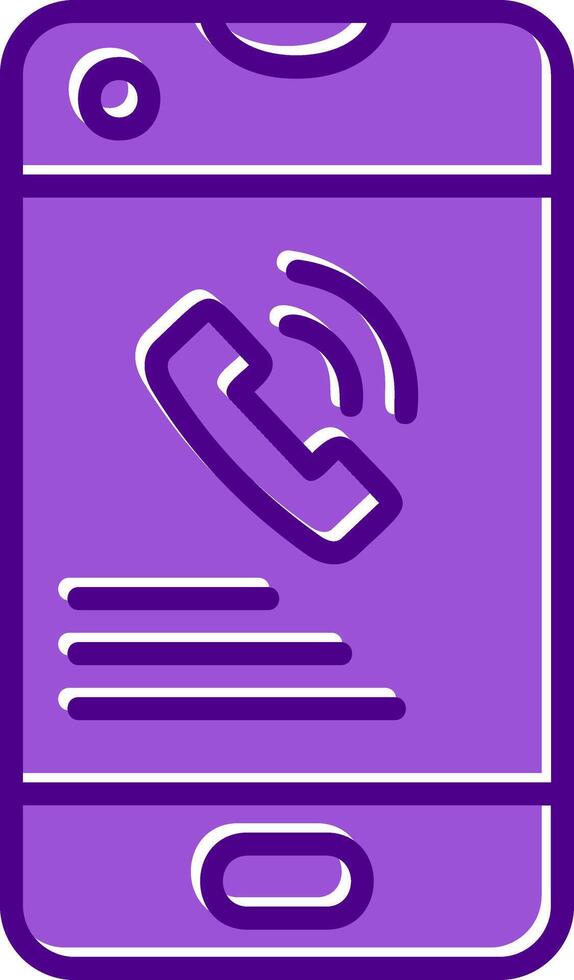 Phone Call Vector Icon