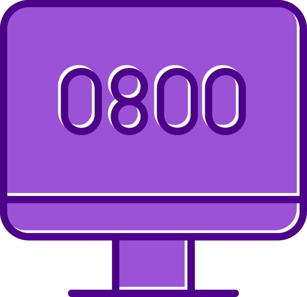 Help Line Vector Icon