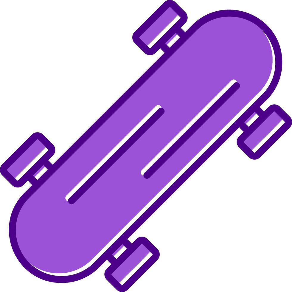 Skateboard Vector Icon