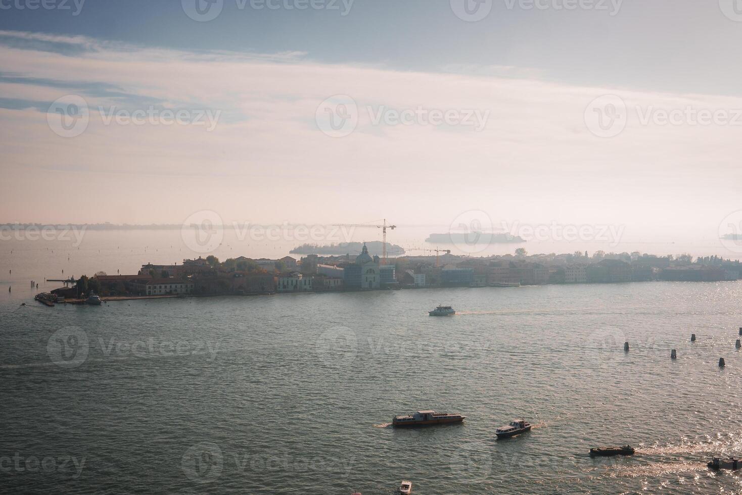 City skyline with a mix of old and new architecture, creating a charming urban landscape photo