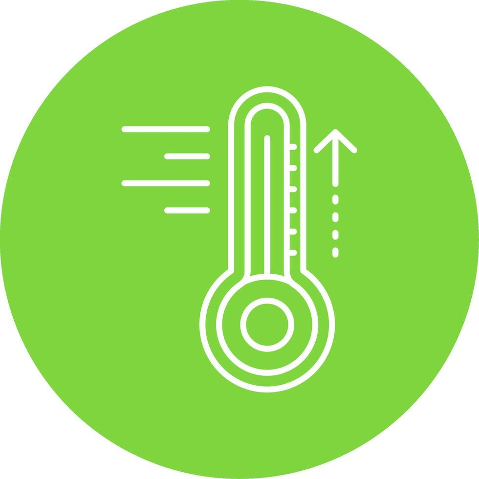 Hot Linear Circle Multicolor Design Icon vector