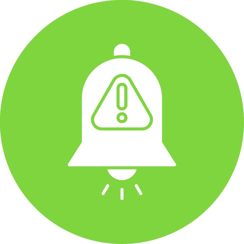 Interruption Glyph Circle Icon vector
