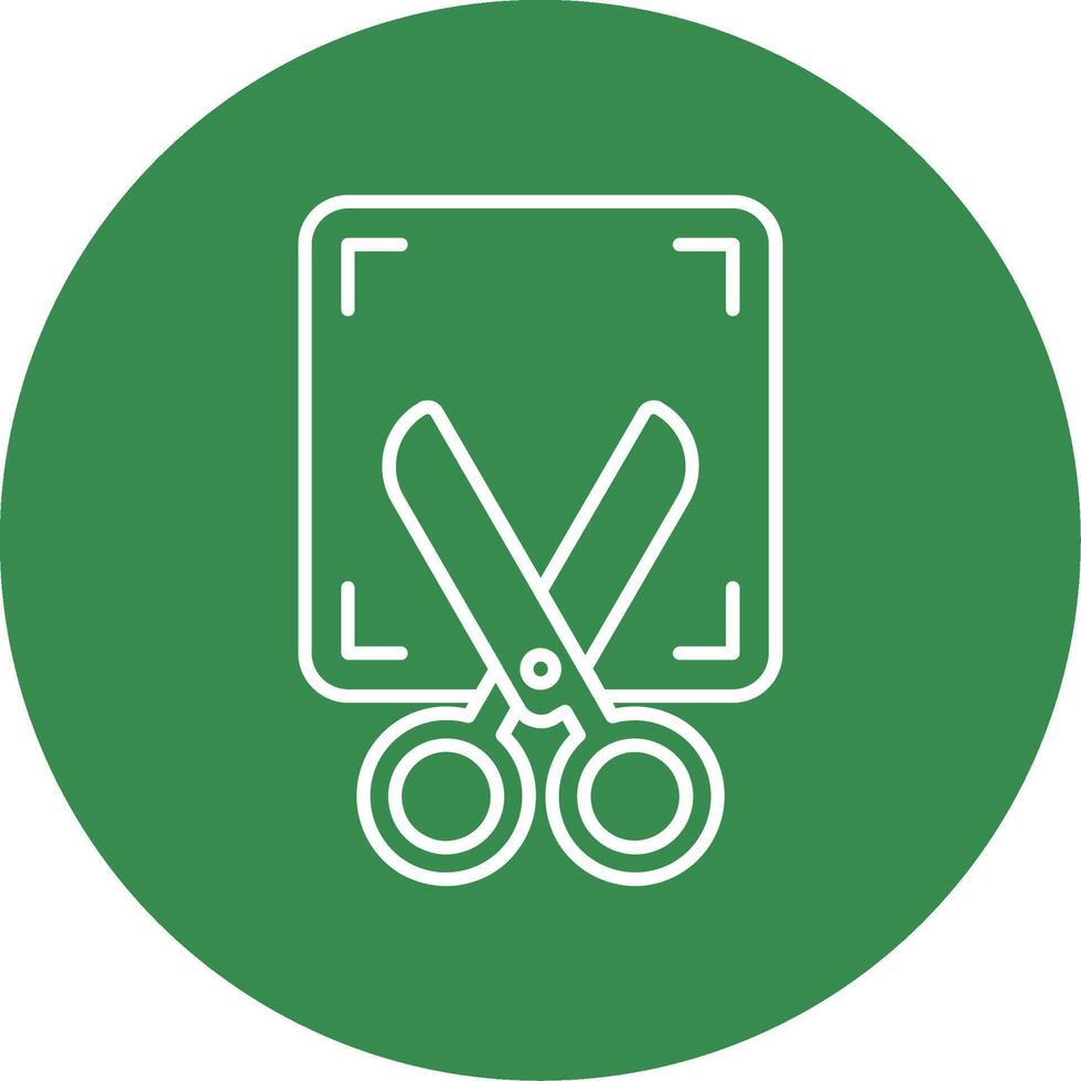 Screenshot Linear Circle Multicolor Design Icon vector
