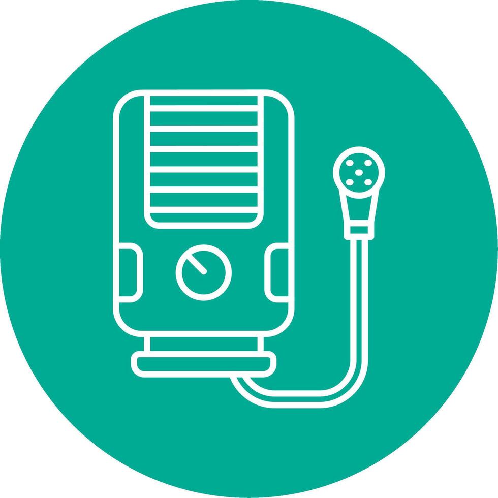 Water heater Linear Circle Multicolor Design Icon vector