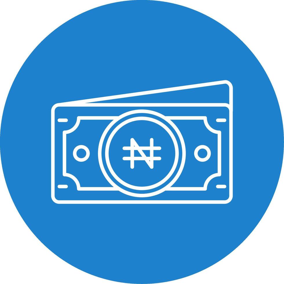 Namecoin Linear Circle Multicolor Design Icon vector