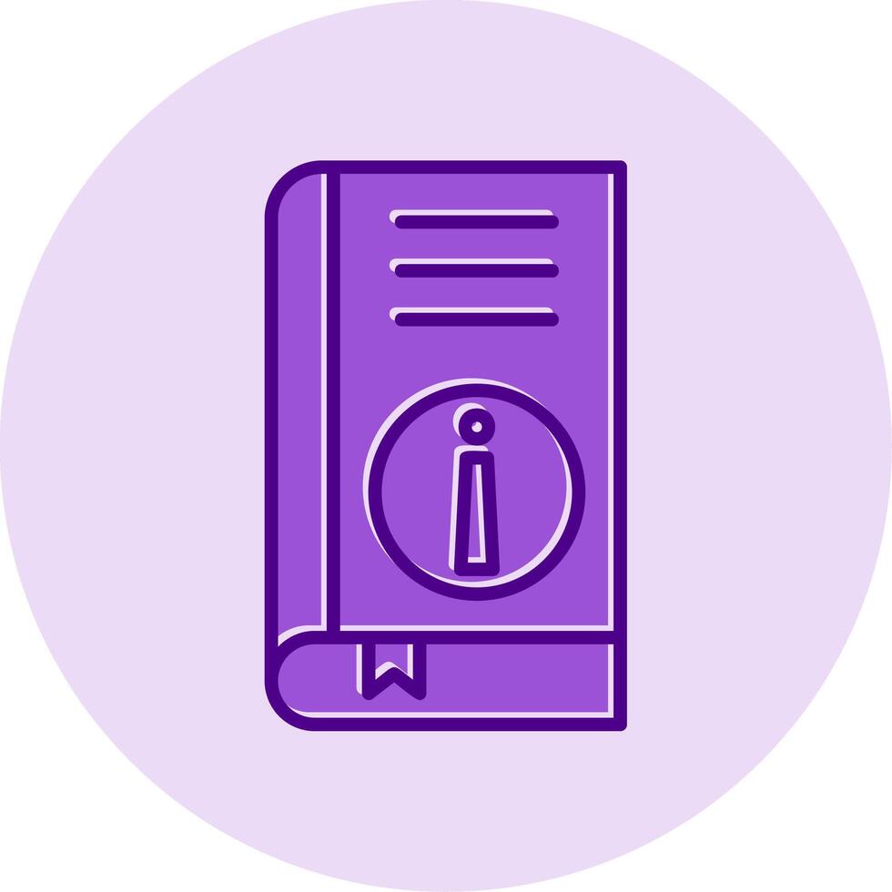 Book Information Vector Icon