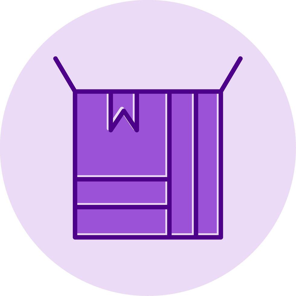 Open Box Vector Icon