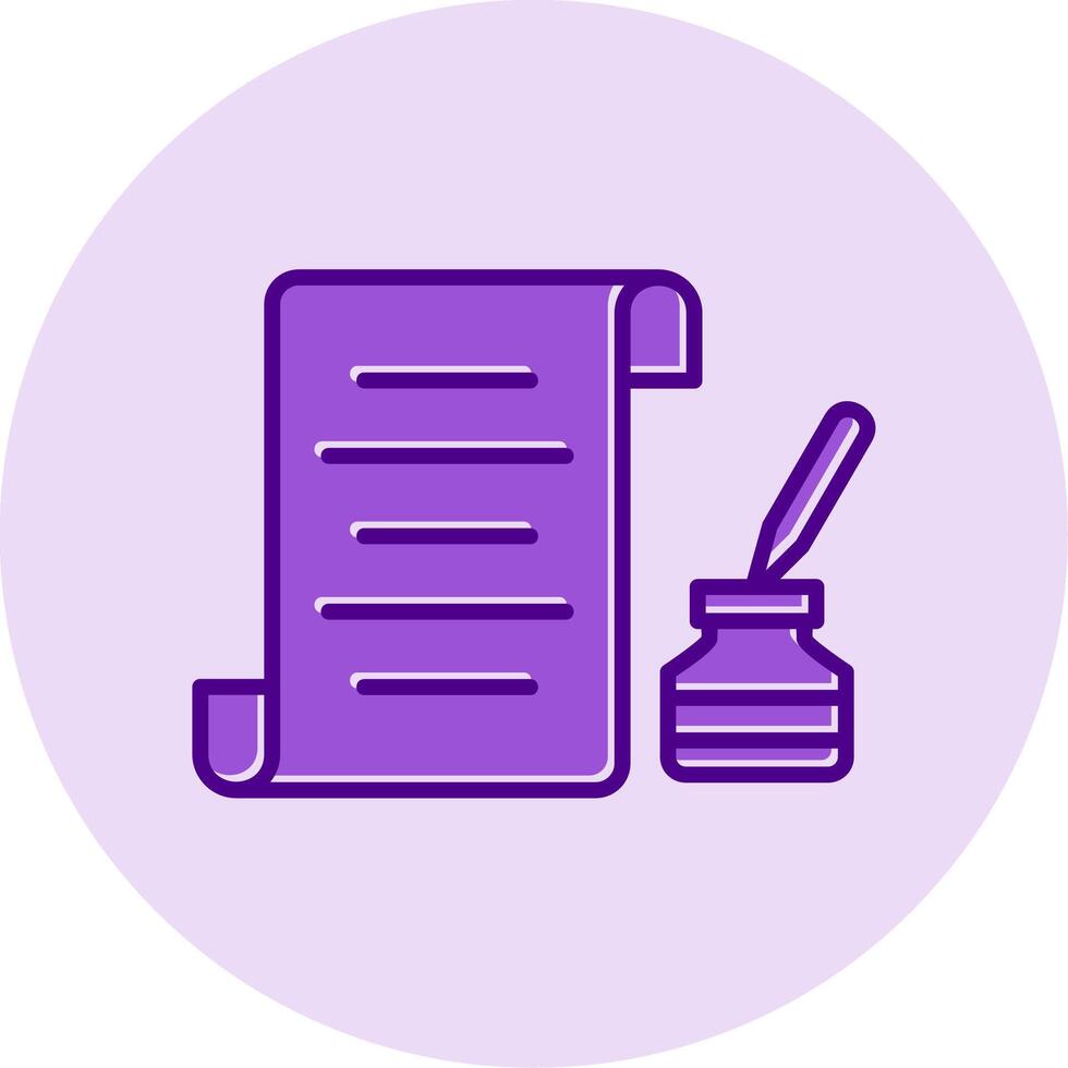 Poetry Vector Icon