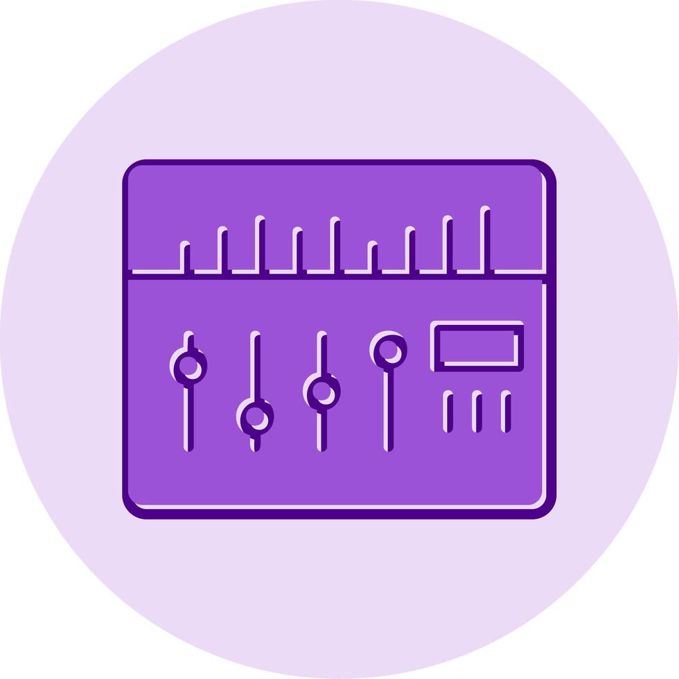 Sound Mixer Vector Icon