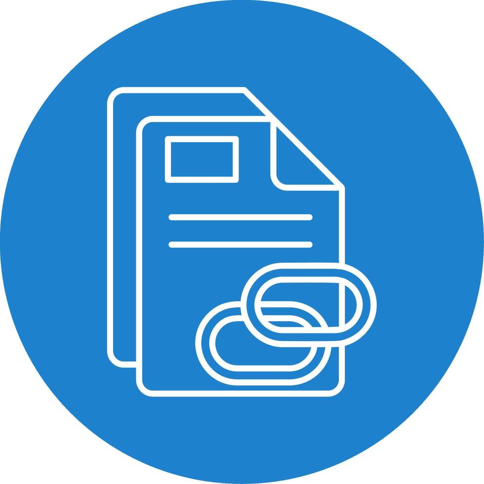 Link Linear Circle Multicolor Design Icon vector