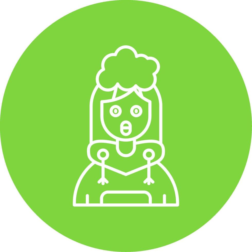 Exploding Linear Circle Multicolor Design Icon vector
