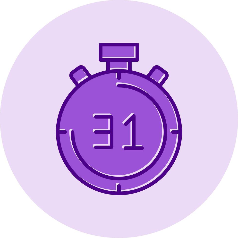 Stopwatch Vector Icon