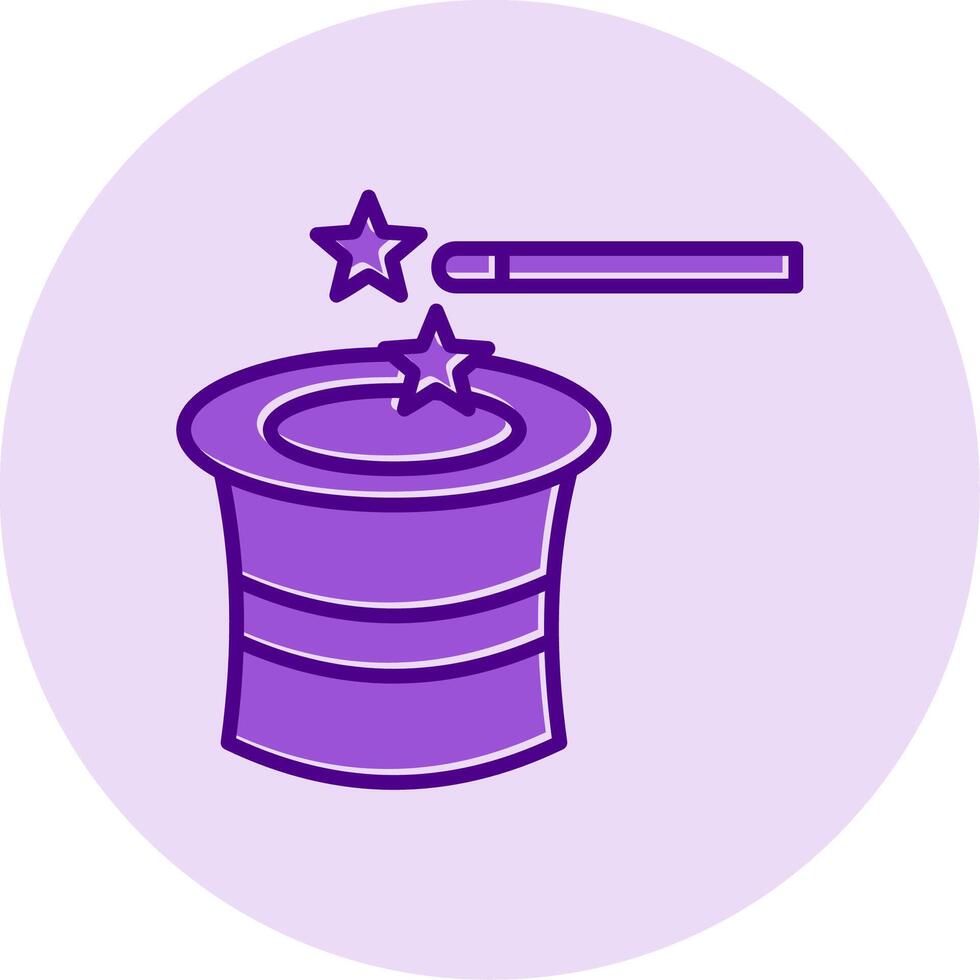 Magic Hat Vector Icon