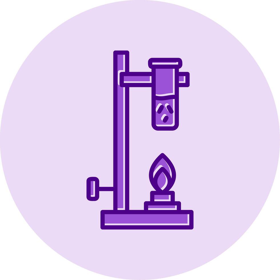 Bunsen Burner Vector Icon