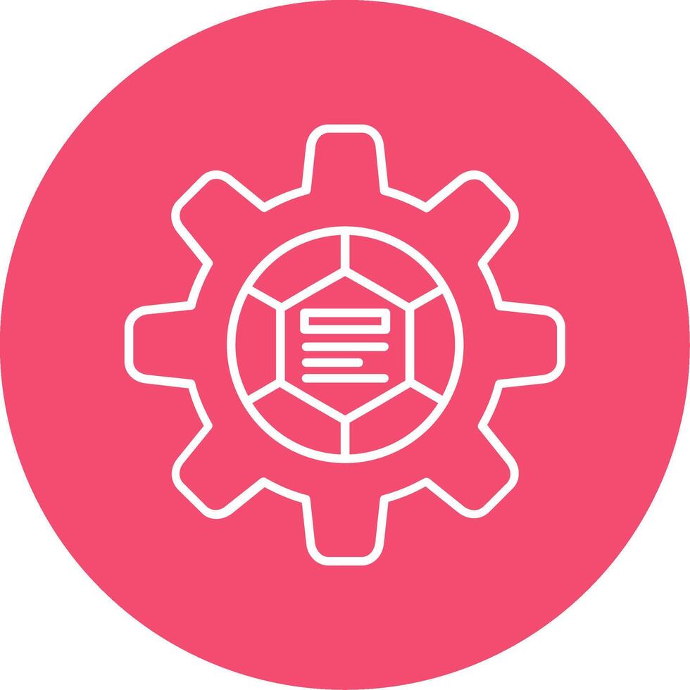Infographic elements Linear Circle Multicolor Design Icon vector