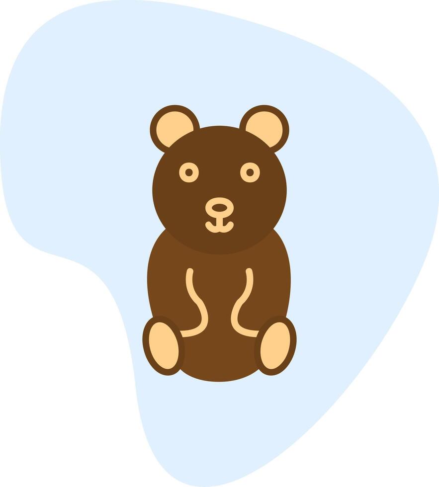 Teddy Bear Vector Icon