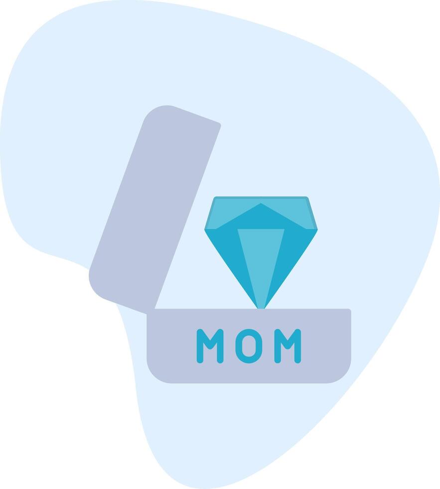 icono de vector de diamante