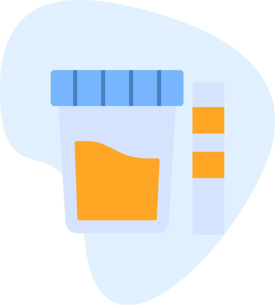 Urine Test Vector Icon