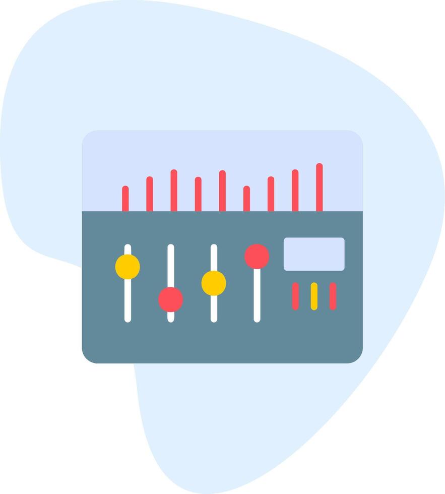 Sound Mixer Vector Icon