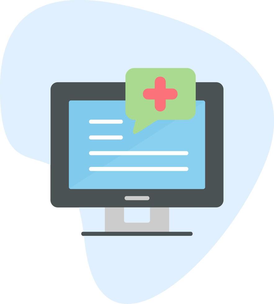 Medical Notification Vector Icon