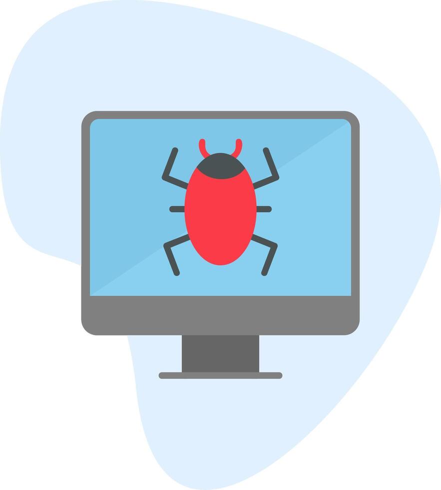 Computer Virus Vector Icon
