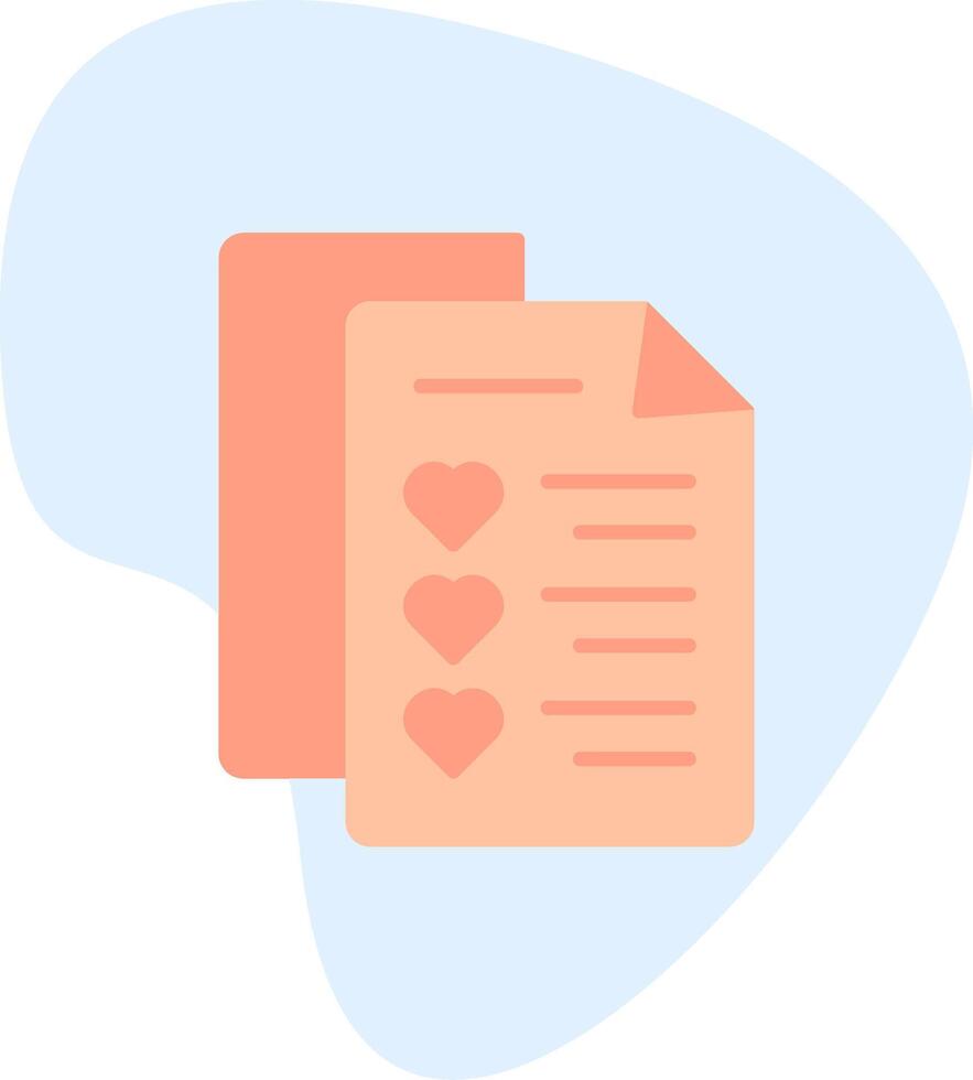 Wishlist Vector Icon