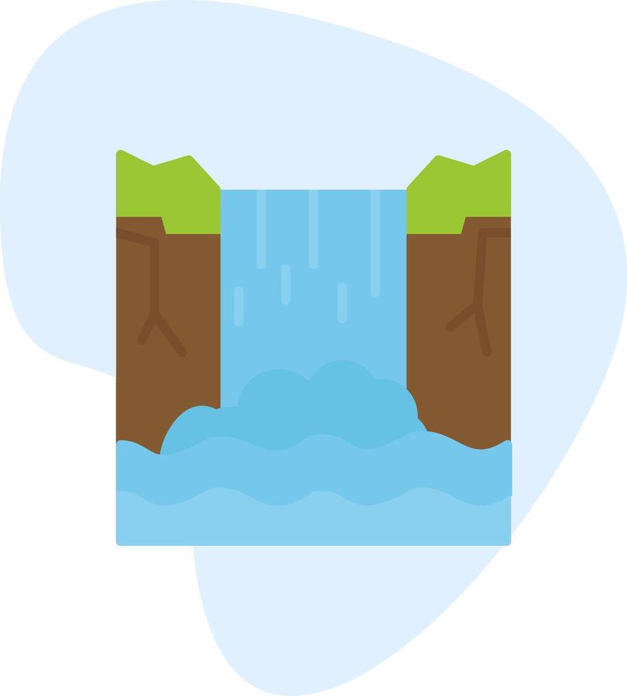 Waterfall Vector Icon