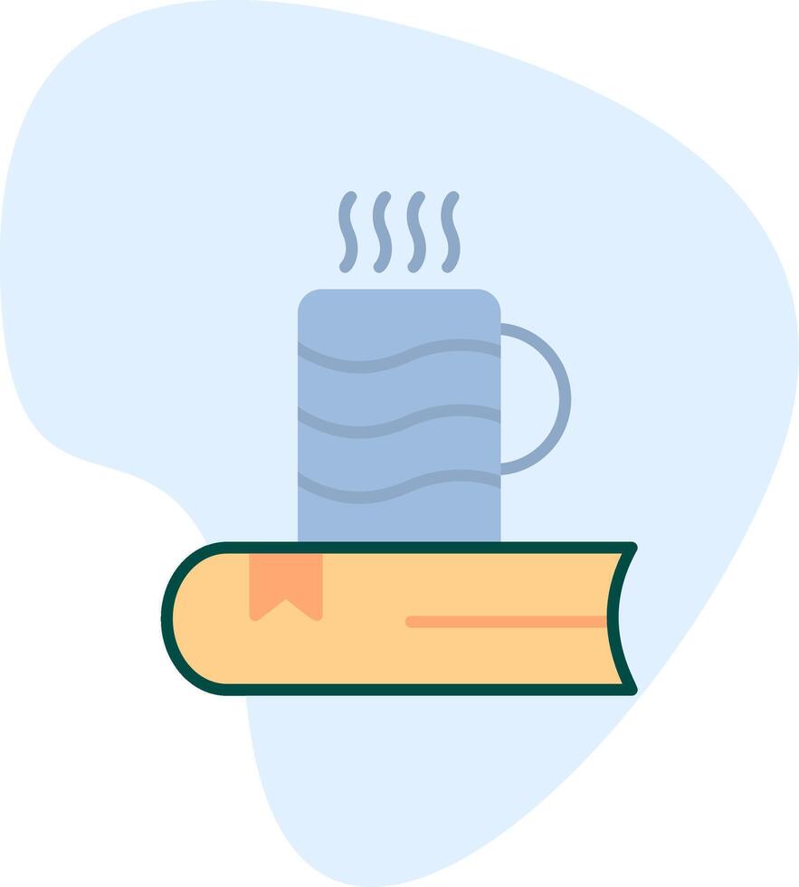 té libro vector icono