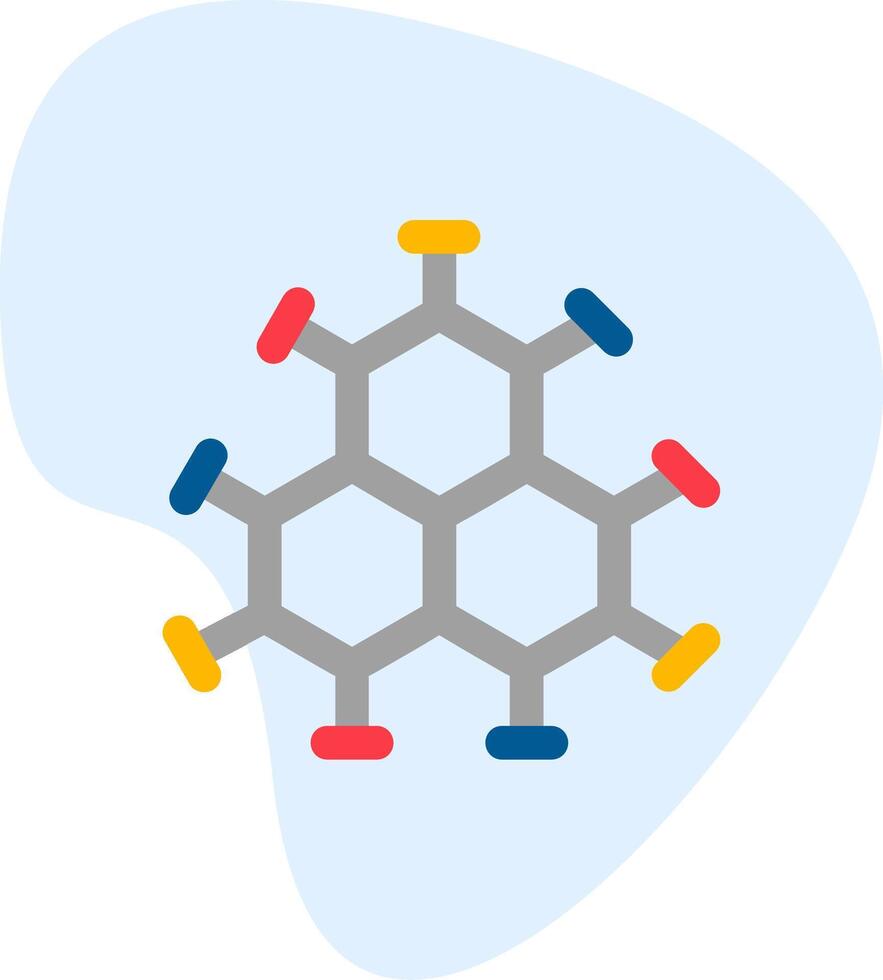 icono de vector de molécula